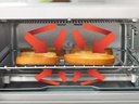 Horno de convección INOX 5 FUNCIONES