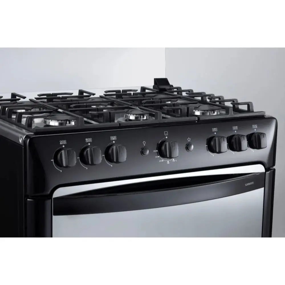 Cocina Indurama Sorrento Zafiro 6 Hornillas 30"