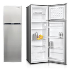 [MSK-34DF2] REFRIGERADORA  248  LTS INOX MASAKI
